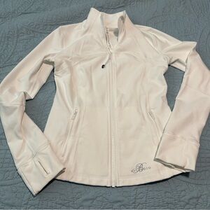 lululemon athletica White Define Jacket with Bellagio Emblem